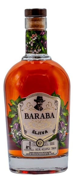 Podrum Palic Rakija Baraba šljiva 42% 0.7l