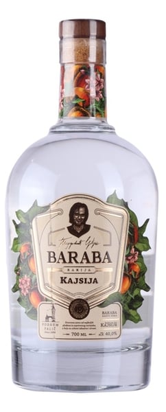 Podrum Palic Rakija Baraba kajsija 40% 0.7l