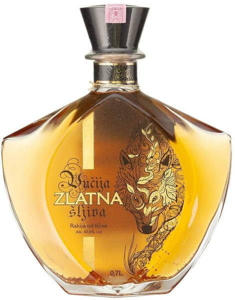 Simex Rakija Vučija zlatna šljiva 0.7l
