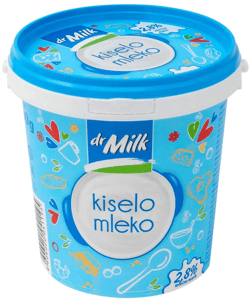 Dr Milk Kiselo mleko 2,8%mm 700g
