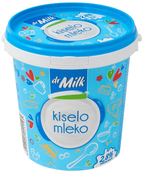 Dr Milk Kiselo mleko 2,8%mm 700g