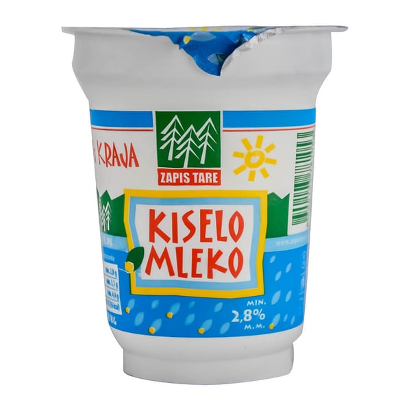 Zapis Tare Kiselo mleko 2,8%mm 180g