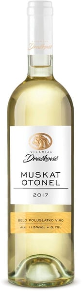 Draskovic Belo vino Muskat otonel 0.75l