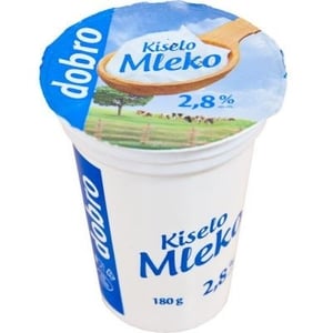 Dobro Kiselo mleko 2.8%mm 180g