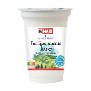 Maxi Ekstra kiselo mleko 6% 180g