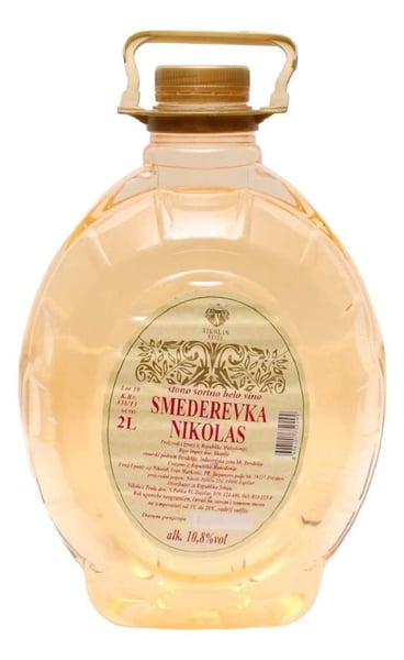 Nikolas Wines Belo vino Smederevka 2l