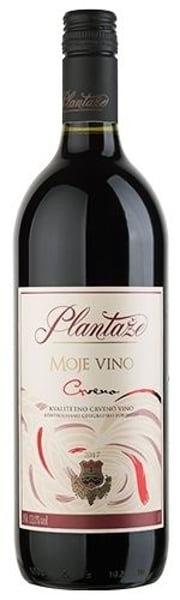 Plantaze Crveno vino Moje vino 1l