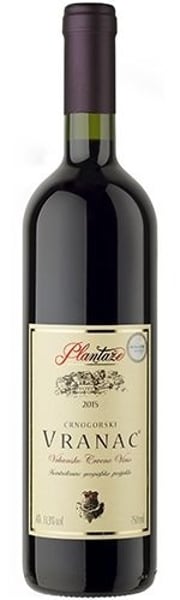 Plantaze Crno vino Vranac 0.75l