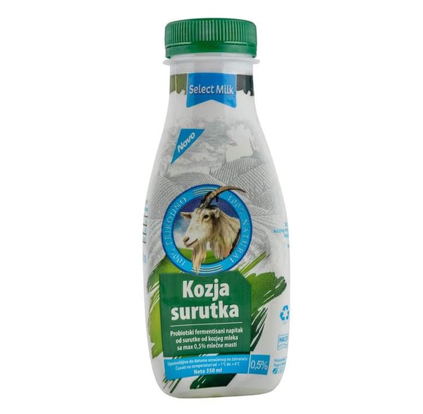 Select Milk Kozja surutka probio fit natur 350ml