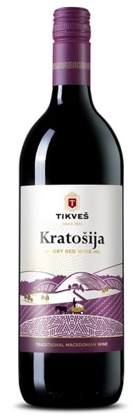 Tikves Crno vino Kratošija 1l