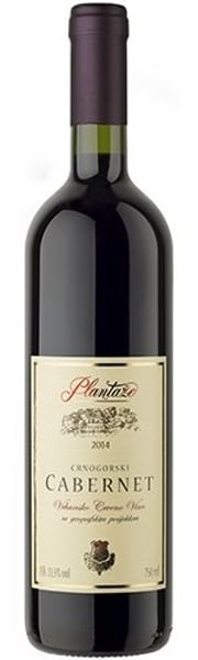 Plantaze Crno vino Cabernet 0.75l