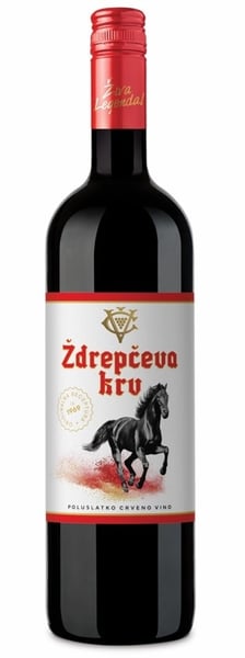 Vinarija Coka Crno vino Ždrepčeva krv 0.75l