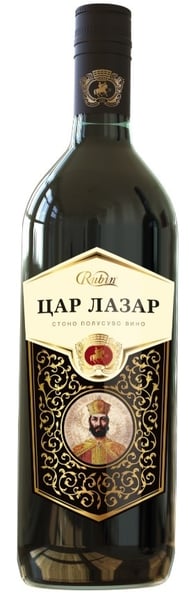 Rubin Crno vino Car Lazar 1l