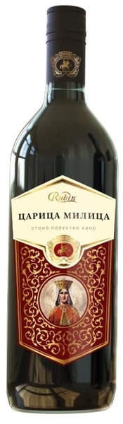 Rubin Crno vino Carica Milica 1l