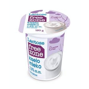 Free Zone Kiselo mleko bez laktoze 180g