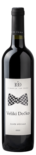 100 Zena Crveno vino Veliki dečko 0.75l