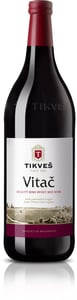 Tikves Crno vino Vitač 1l
