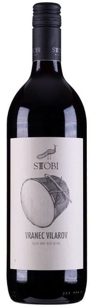 Stobi Crno vino Vranac 1l