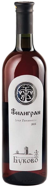 Manastir Bukovo Crno vino Filigran crna Tamjanika 0.75l