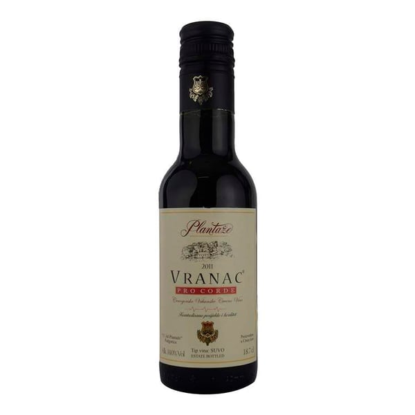 Plantaze Crno vino Vranac Pro Corde 0.187l