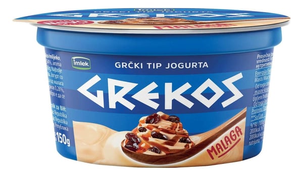 Imlek Grčki tip jogurta Grekos malaga 150g