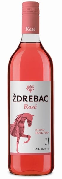 Vinarija Coka Roze vino Ždrebac Rose 1l