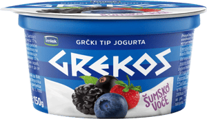 Imlek Grčki tip jogurta Grekos sumsko voce 150g