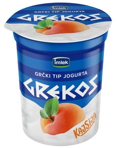 Imlek Grčki tip jogurta Grekos kajsija 400g