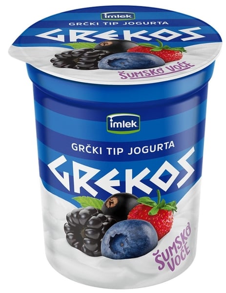 Imlek Vocni jogurt Grekos sumsko voce 400g
