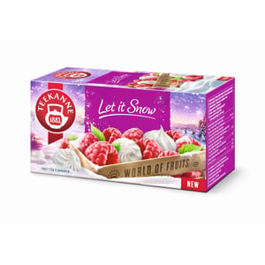 Teekanne Caj malina puslica 45g