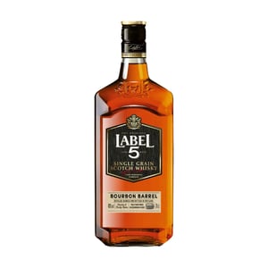 Label 5 Whiskey bourbon barrel 0.7l