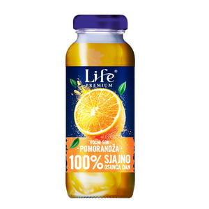 Nectar Voćni sok Life 100% Pomorandza 200ml