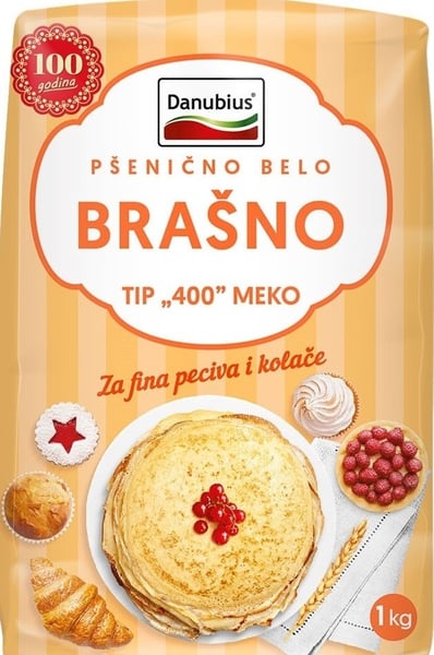 Danubius Brašno meko T-400 1kg