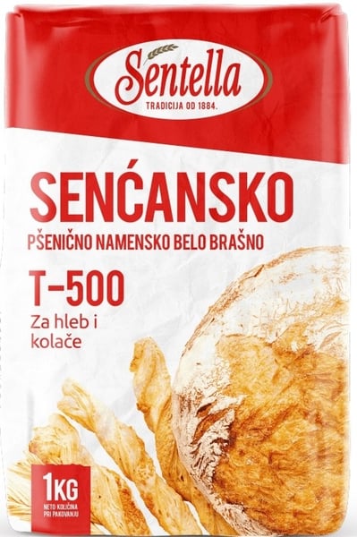 Sentella Brašno T-500 1kg