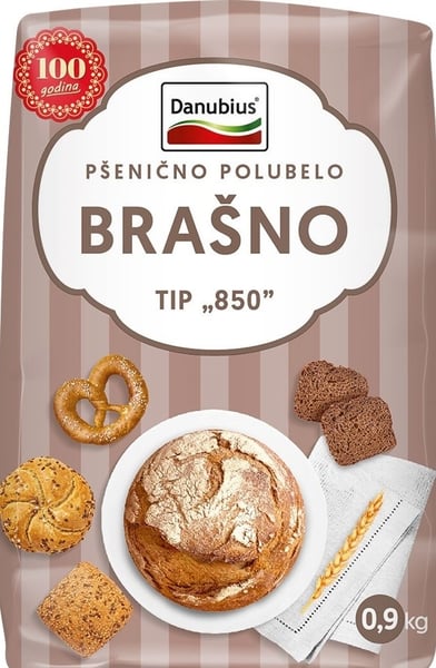 Danubius Brašno T-850 900g