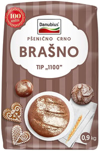 Danubius Brašno crno T-1100 900g