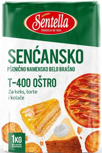 Sentella Brašno oštro T-400 1kg