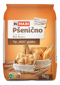 Maxi Brašno glatko T-400 1kg