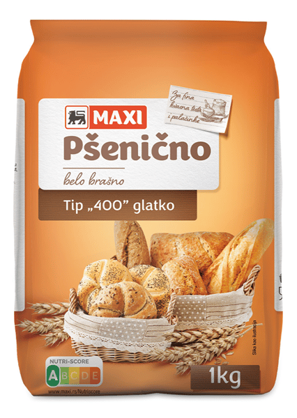 Maxi Brašno glatko T-400 1kg