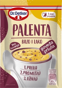 Dr. Oetker Instant palenta goveđa pršuta 55g