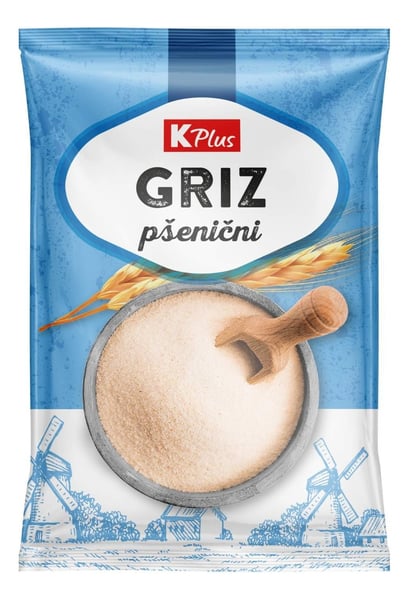 K Plus Griz pšenični 400g