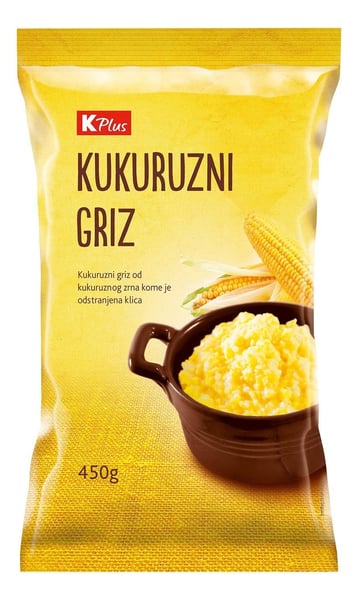 K Plus Griz kukuruzni 450g