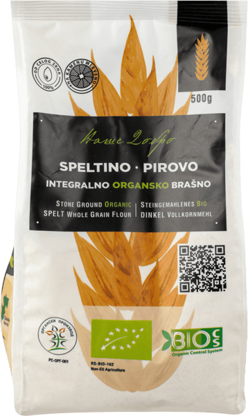 Nase Dobro Integralno brašno speltino organsko 500g