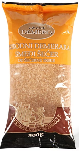 Demero Smeđi šećer kesa 500g