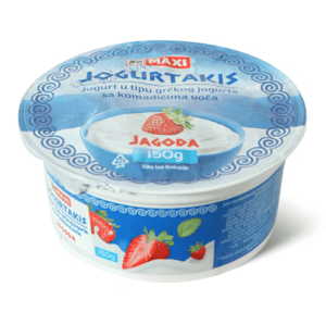 Maxi Grčki jogurt Jogurtakis jagoda 150g