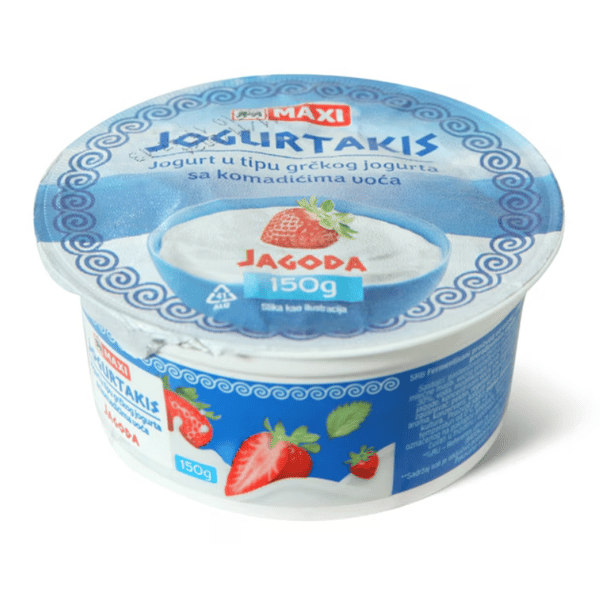 Maxi Grčki jogurt Jogurtakis jagoda 150g