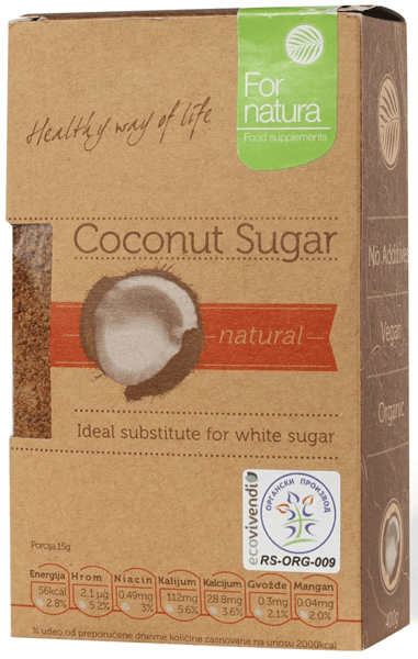 Fornatura Kokosov šećer organic 400g