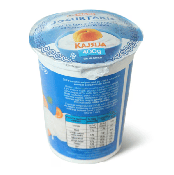 Maxi Grčki jogurt Jogurtakis kajsija 400g