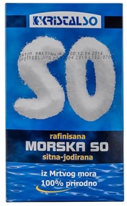 Kristal So Morska so jodirana 1kg