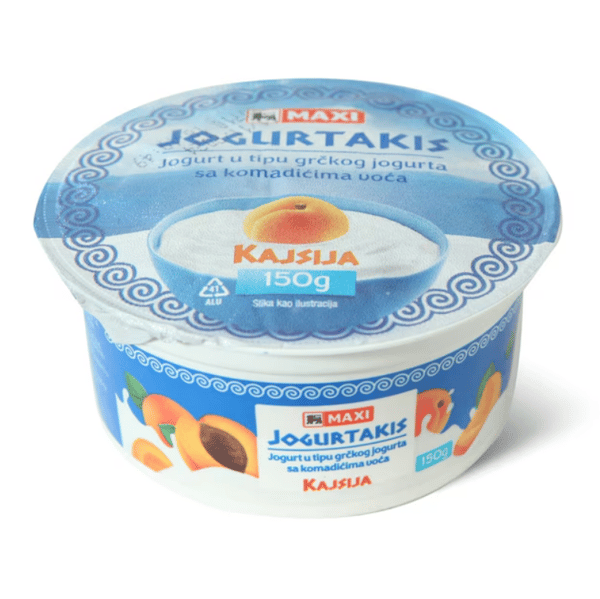 Maxi Grčki jogurt Jogurtakis kajsija 150g